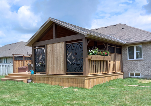 Durabuild Construction outdoor living project