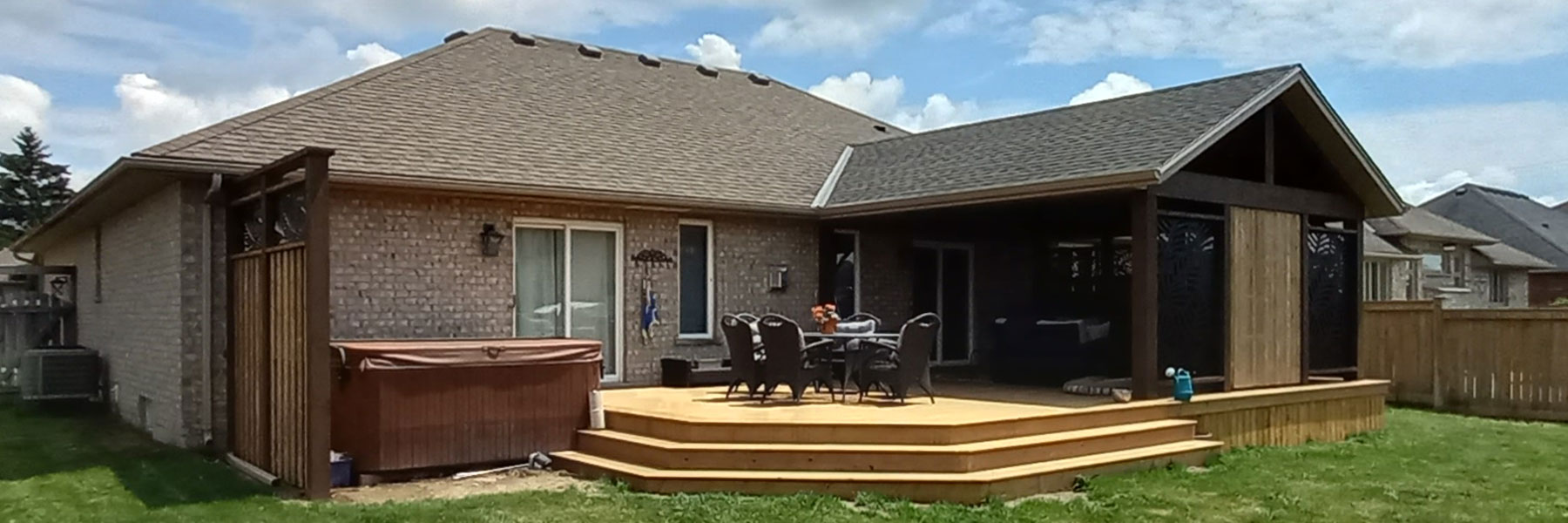 Durabuild Construction outdoor living project